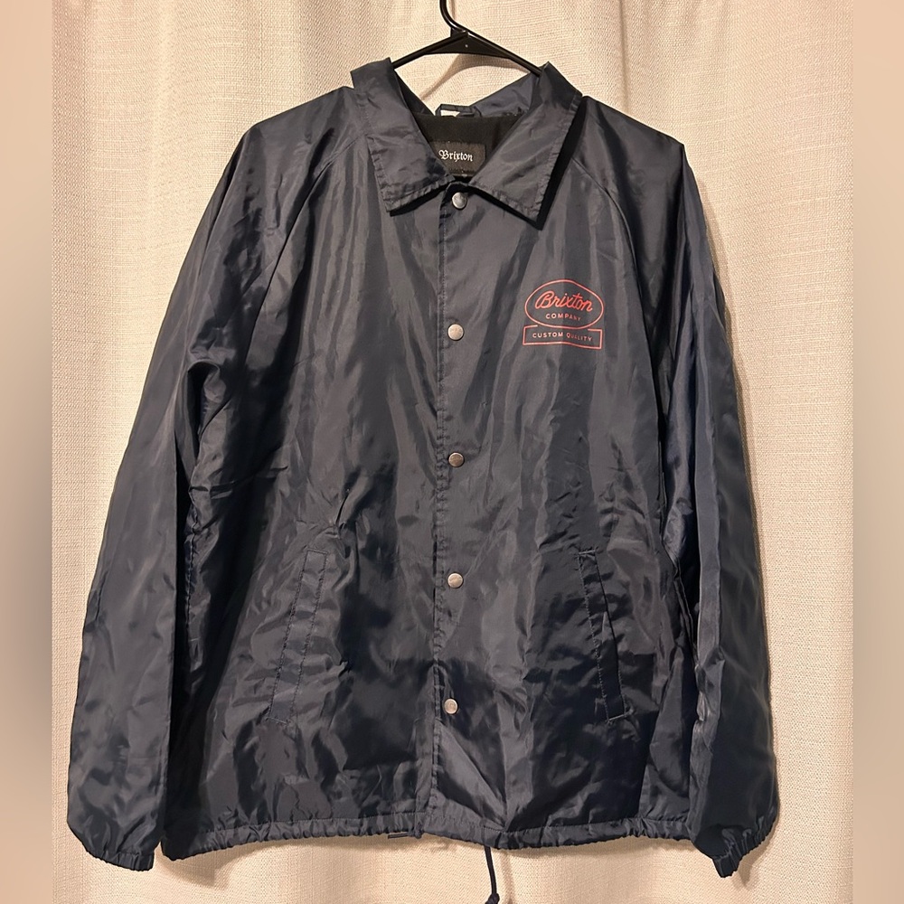 Large, Navy Blue, Brixton Windbreaker